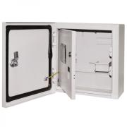 Щит ЩУ-1ф 6 модулей (310х300х150мм) IP66/2 двери металл