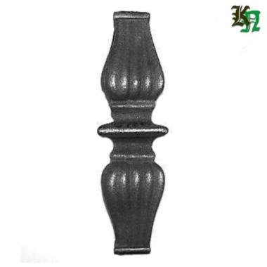 Ковка Вставка в балясину, 	145х44мм, на кв.16х16мм. 120.16