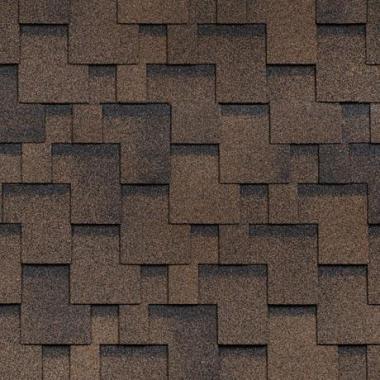 Гибкая черепица Финкая Аккорд Коричневый Технониколь (упаковка:22 шт/3м2)