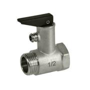 Клапан предохранит 1/2" авт. для водонагревателя руч. 8,5бар г/ш VRT