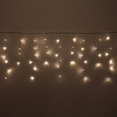 Эл. гирлянда,для улицы,Бахрома,"Мерцание", ш5м*в40/60см 180 ламп,IP54, Тепл.белый/Белый 183-297