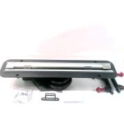 Трап ультратонкая модель с дизайн вставкой Evolux Slim 400*70