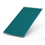 Профнастил НС-21, Морская волна (RAL 5021), 0,45 мм, 3,5м