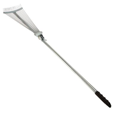 Грабли веерные раздвижные, 15 зуб, 15-55х120см, металл