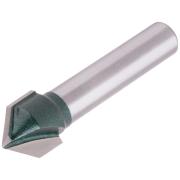 Фреза пазовая v-образная dxhxl=12х12х47,7 мм