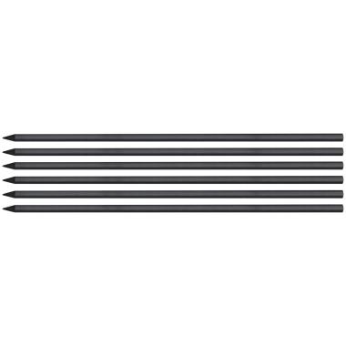 Грифели сменные для карандаша строительного, черные, 6 шт/уп блистер, FIT