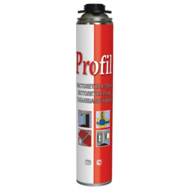 Пена монтажная Profil  625мл/40л проф.летняя от +5°C (12шт./кор.,56кор./паллет)