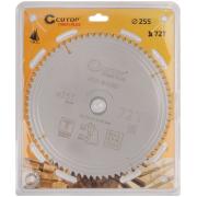 Диск пильный по дереву с тефлоновым покрытием 72Т, cutop profi plus, 255 х 1,8/2,6 х 32/30/25,4/20 мм