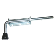 Задвижка гаражная ЗД-14 цинк 400 мм 10 шт/уп. "Металлист"