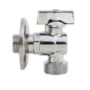 Кран шаровый латунь D 1/2"-1/2", Нар/Нар, угловой для подкл.сантех.приборов BL5811A