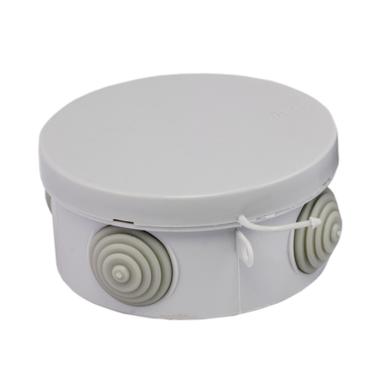 Коробка распаячная 85х40мм ОП крышка 4вх. IP54