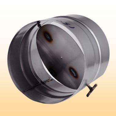 Дымоходы Заслонка дроссельная, нержав., D 115мм