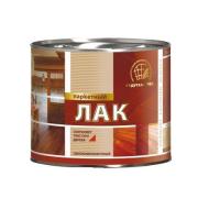 Лак паркетный глянцевый бесцветный АУ-271 РАДУГА 0,9кг