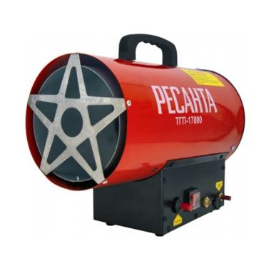 Газовая тепловая пушка  ТГП-30000, 30кВт. (0.7 бар) Ресанта