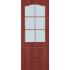Дверь межкомнатная ламинир. остеклен. итальянский орех 600*2000 "Терри" г.Вологда РАСПРОДАЖА