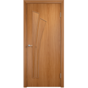 Дверь межкомнатная Салют глухая миланский орех 600*2000 "Сарко" РАСПРОДАЖА