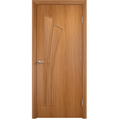 Дверь межкомнатная Салют глухая миланский орех 600*2000 "Сарко" РАСПРОДАЖА