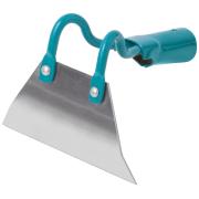 Мотыга прямая 150х50 мм, нержавеющая сталь, без черенка, FIT Рос