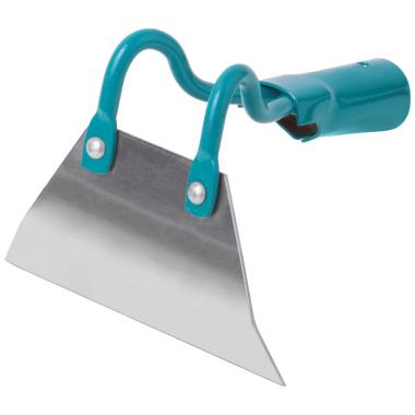 Мотыга прямая 150х50 мм, нержавеющая сталь, без черенка, FIT Рос