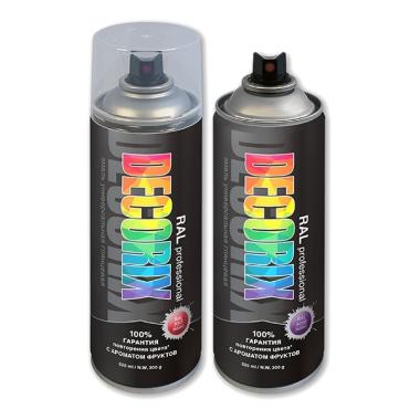 Эмаль аэроз. DECORIX акрил. Professional RAL 6005 зеленый мох 520мл