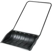 Движок для уборки снега 700x465x1360мм, пластиковый, оцинкованная планка, КУРС РОС