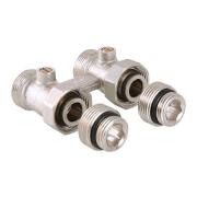 узел нижнего подключения для стальных радиаторов 1/2"-3/4", VT345