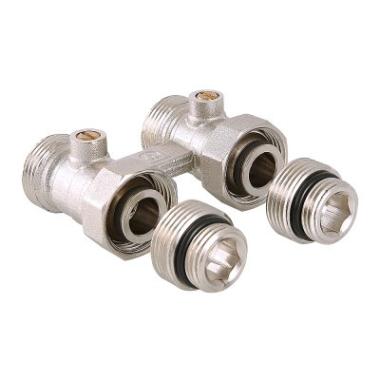 узел нижнего подключения для стальных радиаторов 1/2"-3/4", VT345