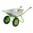 Тачка садово-строительная 2-х колесная, грузоподъемность 230 кг, объем 110 л// Сибртех