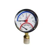 Термоманометр радиальный 1/2 6 bar Y-80T-6