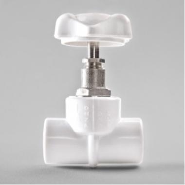 Вентиль ПП D20 мм, (36шт/кор.)