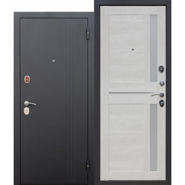 Дверь металлическая 7,5см Нью-Йорк Каштан перламутр Царга (960*2050м) левая "Ferroni"СНЯТ С ПРОИЗВОДСТВА