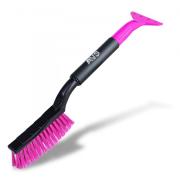 Щетка для снега со скребком 48 см расщепл. мягкая ручка AVS