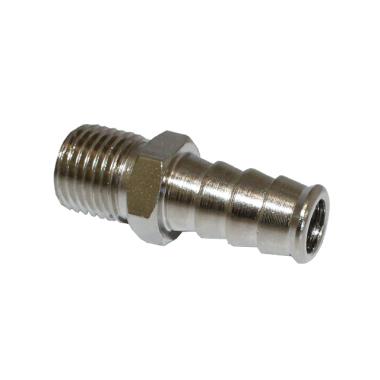 Фитинг резьба наружная 1/4" елочка 10 мм Русский Мастер