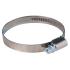 Хомут обжимной накатной, ширина 9 мм, нерж.сталь 80-100 мм