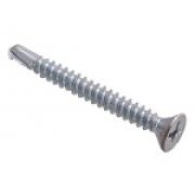 Саморез оконный с буром белый 3,9*32