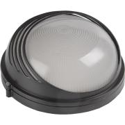 Светильник светодиодный,герметич.НПБ1307 60Вт IP54 патрон Е27 Черный /круг ресничка TDM