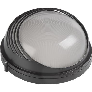 Светильник светодиодный,герметич.НПБ1307 60Вт IP54 патрон Е27 Черный /круг ресничка TDM