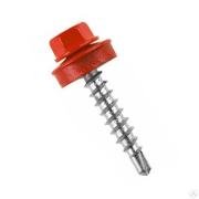 Саморез кровельный D 4.8 мм. 76 мм. Рубин (RAL 3003)