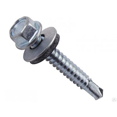 Саморез кровельный D 4.8 мм. 80 мм. Оцинкованный