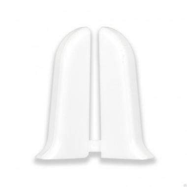 Торцевая заглушка для плинтуса, левая, 001, Белый, Идеал, Комфорт СНЯТ С ПРОИЗВОДСТВА