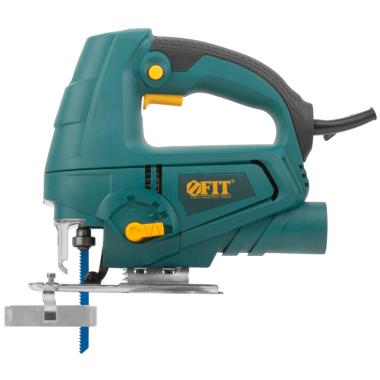 Лобзик FIT  570 Вт; 0-3000 ход/мин; БзП; маятник; 65 мм; рез. накл.; коробка