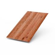 Лист гладкий ECOSTEEL - Кедр, 0,5 мм, 1,25*2,5м