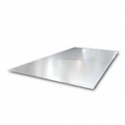 Лист гладкий Серебристый аллюминий (RAL 9006), 0,45мм, 1,25*2,5м АКЦИЯ