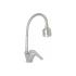 Смеситель для кухни шар. с гибким регулирующим изливом 2-реж.аэрат гайка D 35, 232514,Flex Gota