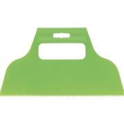 Шпатель для клея, пластмассовый, зубчатый 2 х 2 мм Сибртех