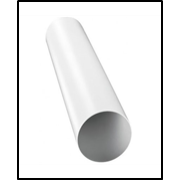 Воздуховод пластиковый круглый D100 1м В10ВК1