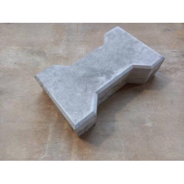 Плитка тротуарная "Катушка" (цвет серый, 3,4кг/1шт, 40шт/1м2)