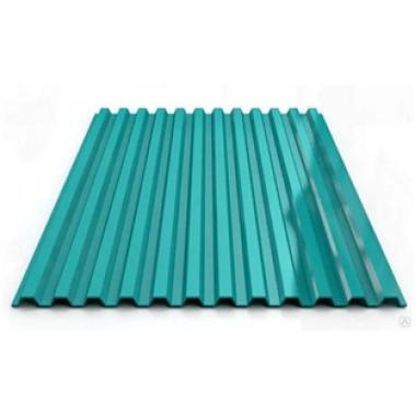 Профнастил НС-10, Морская волна (RAL 5021), 0,45 мм, 2,2м