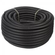 Труба ГОФРА ПНД 16мм черный наружная (Бухта 50м)