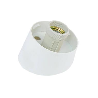 Корпус-патрон косой Белый (патрон Е27)